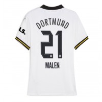 Borussia Dortmund Donyell Malen #21 Replica Third Shirt Ladies 2024-25 Short Sleeve